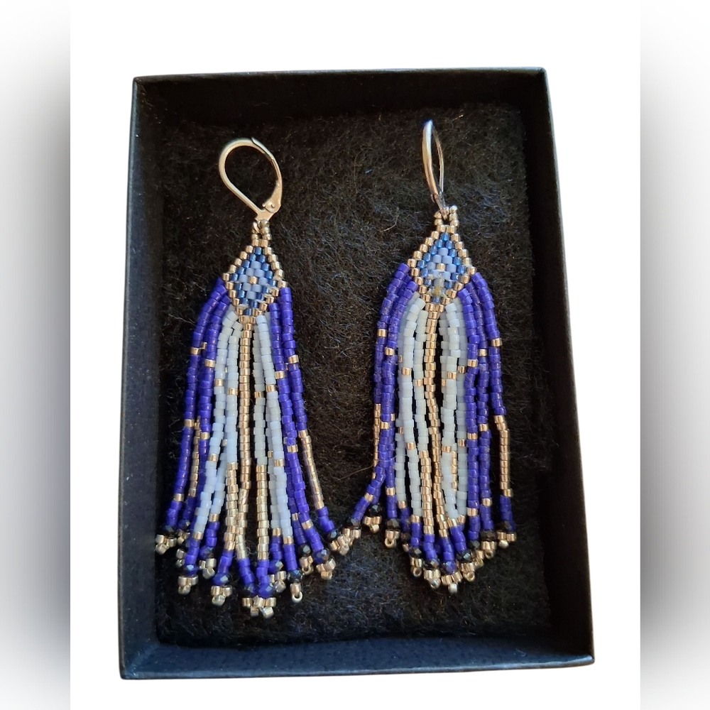 Hand Crafted Bead Earrings
